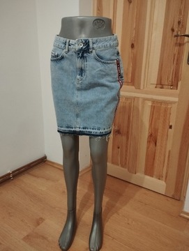 Jeansowa spódnica SuperDry