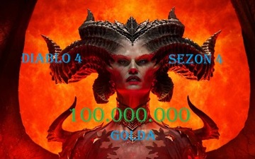 Diablo 4 Sezon 4 100.000.000 Gold PC XboX PS