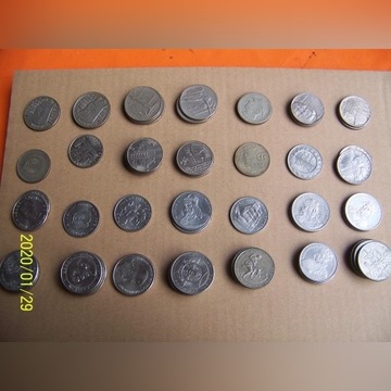 monety okolicznościowe PRL 1964-89 - komp 65 sztuk