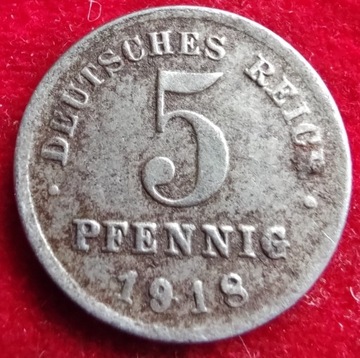 5 Pfennig 1918r 