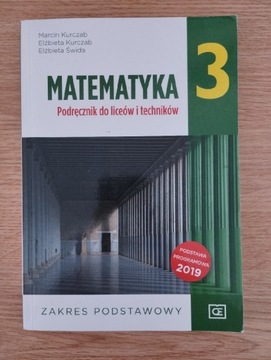 Podręcznik Matematyka 3 Pazdro