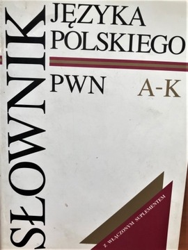 Słownik języka polskiego PWN - 3 tomy; 1998 