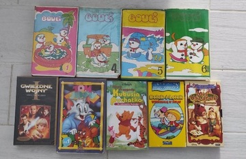 Filmy VHS bajki dla dzieci 