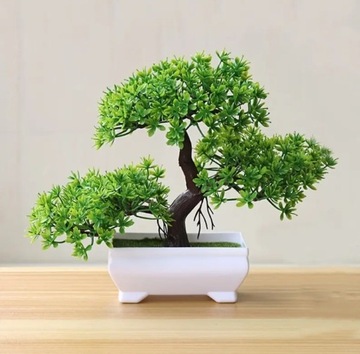 Sztuczna roślina doniczkowa kwiat Bonsai