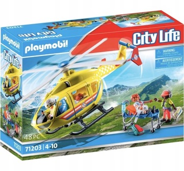 Playmobil City Life 71203 Helikopter ratunkowy