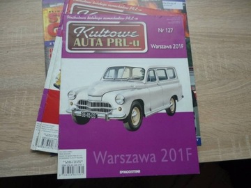 WARSZAWA 201F KULTOWE AUTA PRL-u NR 127 GAZETKA