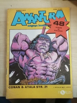 Awantura Magazyn Komiksowy 2(3)91 Conan&Atala