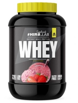 HIRO.LAB Whey 2000g truskawka - WPC