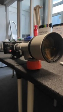 Filmowy obiektyw Canon 600 mm f4.5 PL Mount