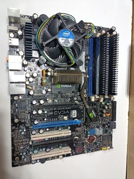 Płyta główna EVGA 122-CK-NF68-A1 plus CPU i RAM 