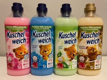 Kuschelweich płyny do płukania 4x 1 L z Niemiec