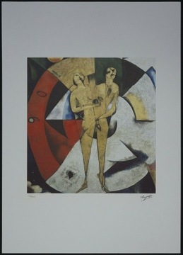 Marc Chagall   50x70cm sygn