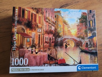 Puzzle clementoni 1000 elementów, Wenecja