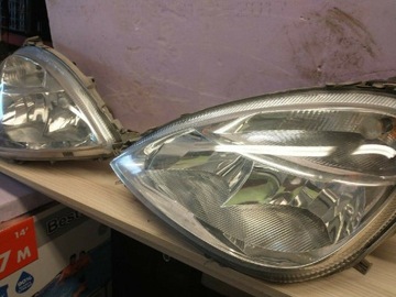 Lampy przednie  mercedes A klasa W168