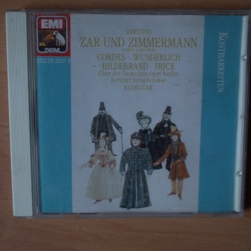 LORTZING:ZAR UND ZIMMERMANN   1CD