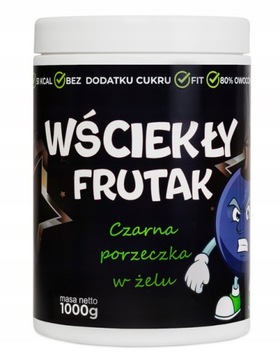 CZARNA PORZECZKA W ŻELU FIT BEZ CUKRU DŻEM