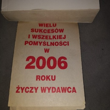 KARTKA Z KALENDARZA 2006.
