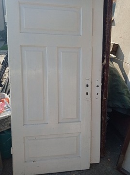 Sprzedam stare drewniane drzwi x 2