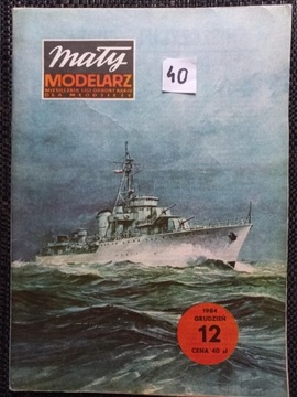 MM 12/1984 Niszczyciel ORP Burza