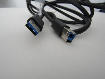 Dell Kabel USB - USB-B  do drukarki, czarny 1,8 m