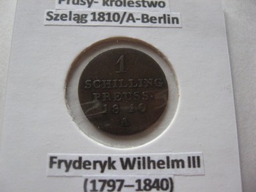 Niemcy-Prusy-szeląg 1810 A-Berlin