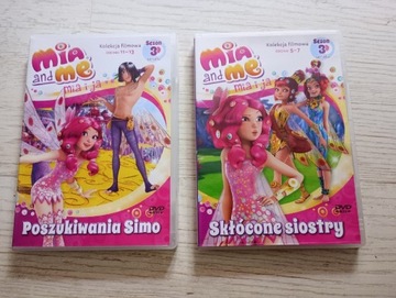  Mia and me sezon 3  dwie płyty DVD 