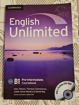 English Unlimited, B1 Coursebook