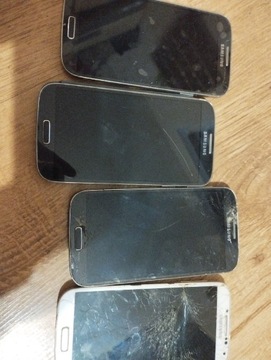 4x Samsung Galaxy S4 uszkodzone