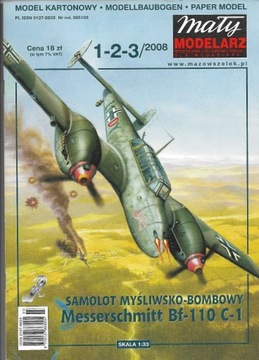 Messerschmitt Bf-1 10 C-1  MM 1-2-3/2008