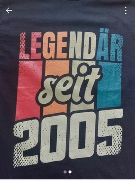 T shirt męski nowy rocznik 2005