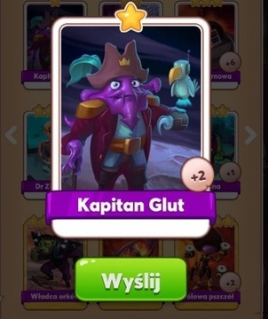 Kapitan Glut COIN MASTER KARTA