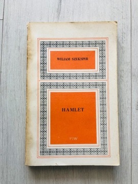 Książka Hamlet  William Szekspir lektura