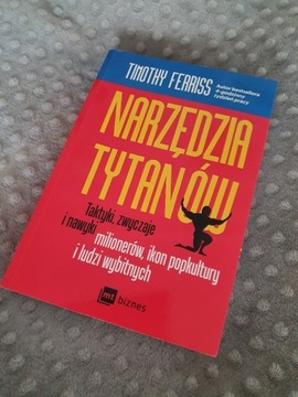  Sprzedam Narzędzia Tytanów Timothy Ferriss NOWE