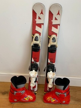 Narty Atomic 70 cm + buty Rossignol 16,5