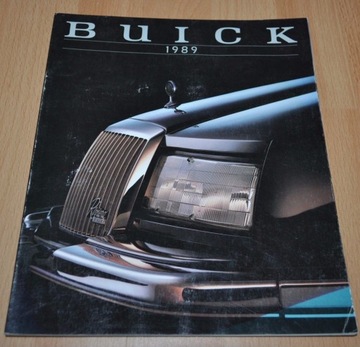 Broszura sprzedaży pełnej gamy modeli Buicka z 1989 r. Prospekt 92 strony