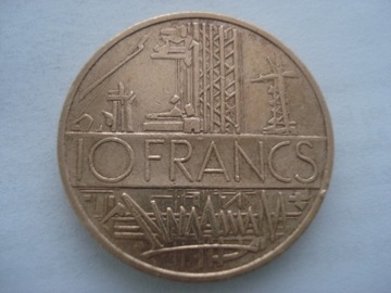 Francja 10 franków 1976