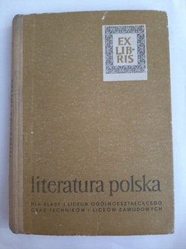 Literatura polska lubach I klasa