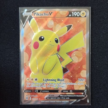 Pokémon Pikachu V Brilliant Stars 157/172