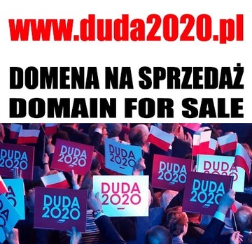 HIT! Domena www.duda2020.pl na sprzedaż! 