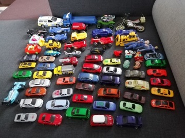 Resoraki samochodziki mega zestaw kolekcja