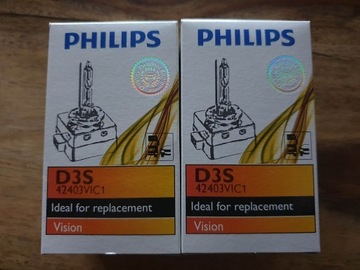 2 x Philips D3S 42403VIC1 