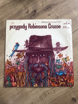 Płyta winylowa przygody Robinsona Cruzoe 