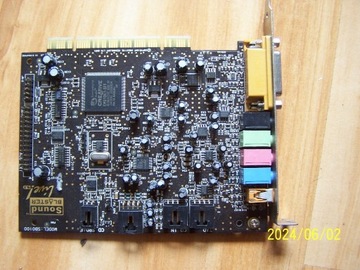 Stara karta muzyczna  Sound Blaster SB0100 PCI
