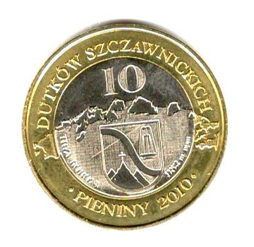 PIENINY moneta 10 dutków szczawnickich 