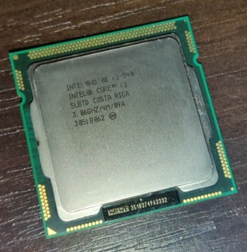 Procesor Intel Core i3-540 100% sprawny 