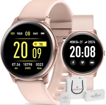 Smartwatch Giewont GW100-5 Różowy IDEALNY PREZENT