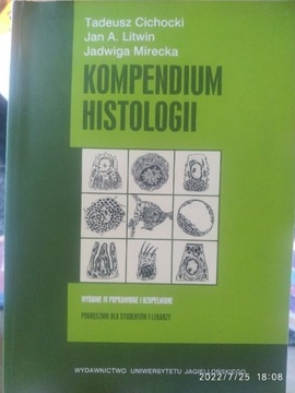 Kompendium histologii Cichocki Litwin Mirecka 2009