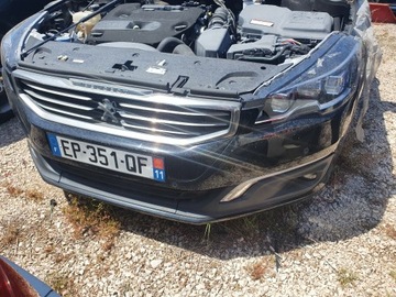 Peugeot 508 LIFT zderzak 6xPDC demontaż kompletny 