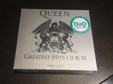 CD Queen Greatest Hits I II & III