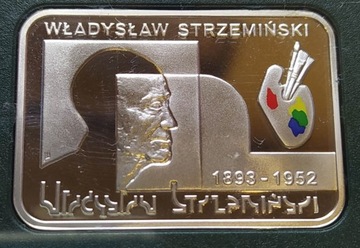 20 zł Władysław Strzemiński 2009 + 2zł +folder NBP